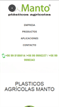 Mobile Screenshot of plasticosmanto.cl